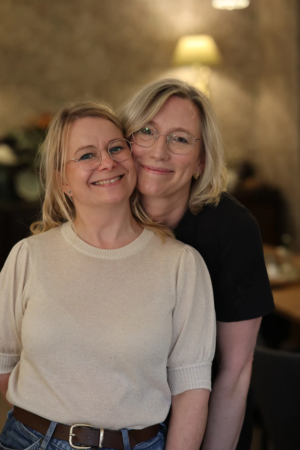 Sabine Rose und Katja Plank vom Café am Markt in Jena